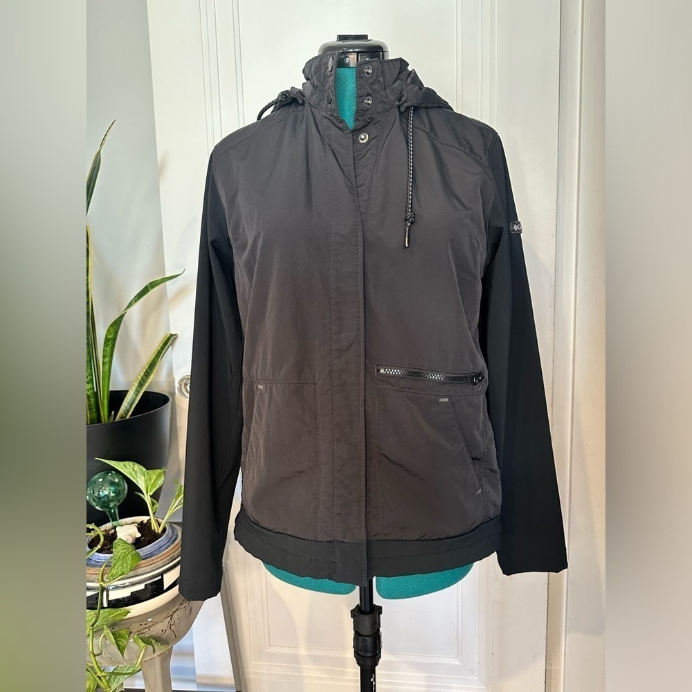 Hoyt Park Hybrid Jacket - Women's medium removable hood black